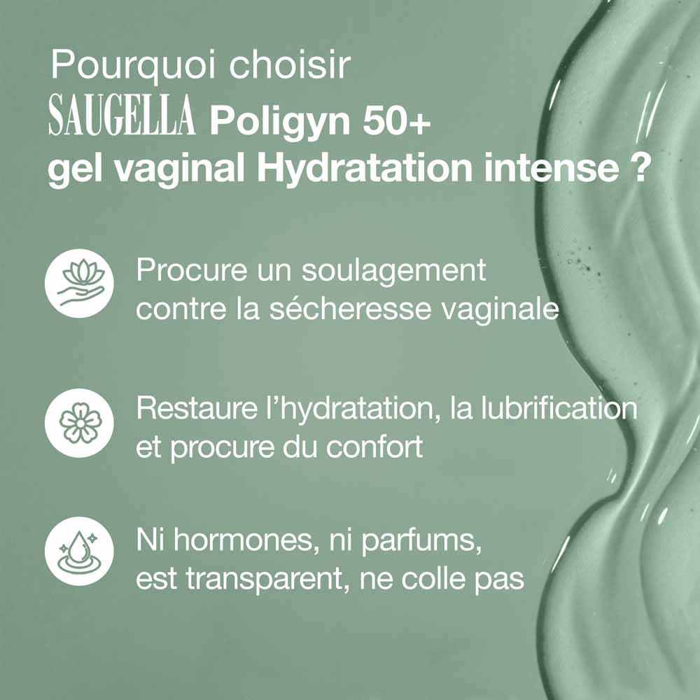 Saugella Poligyn Intense Hydration Vaginal Gel 50+ 7 x 4
