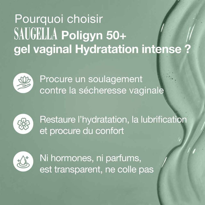 Saugella Poligyn Intense Hydration Vaginal Gel 50+ 7 x 4