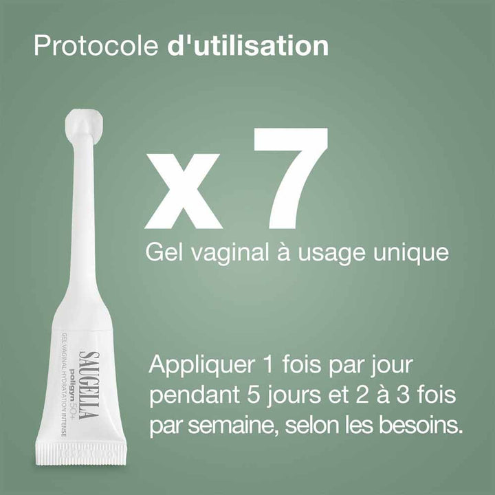 Saugella Poligyn Intense Hydration Vaginal Gel 50+ 7 x 4