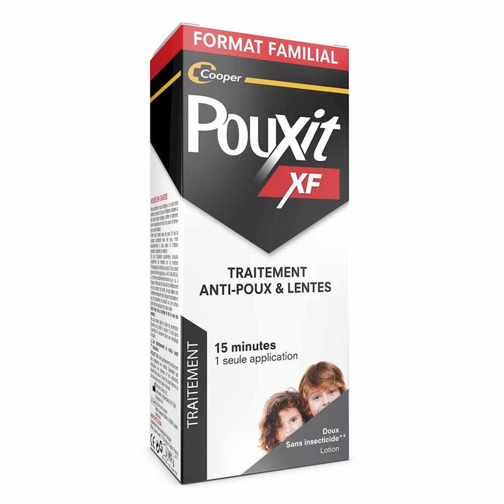 Pouxit XF Anti-Lice and Nits Lotion 2x200ml (6.76fl oz)