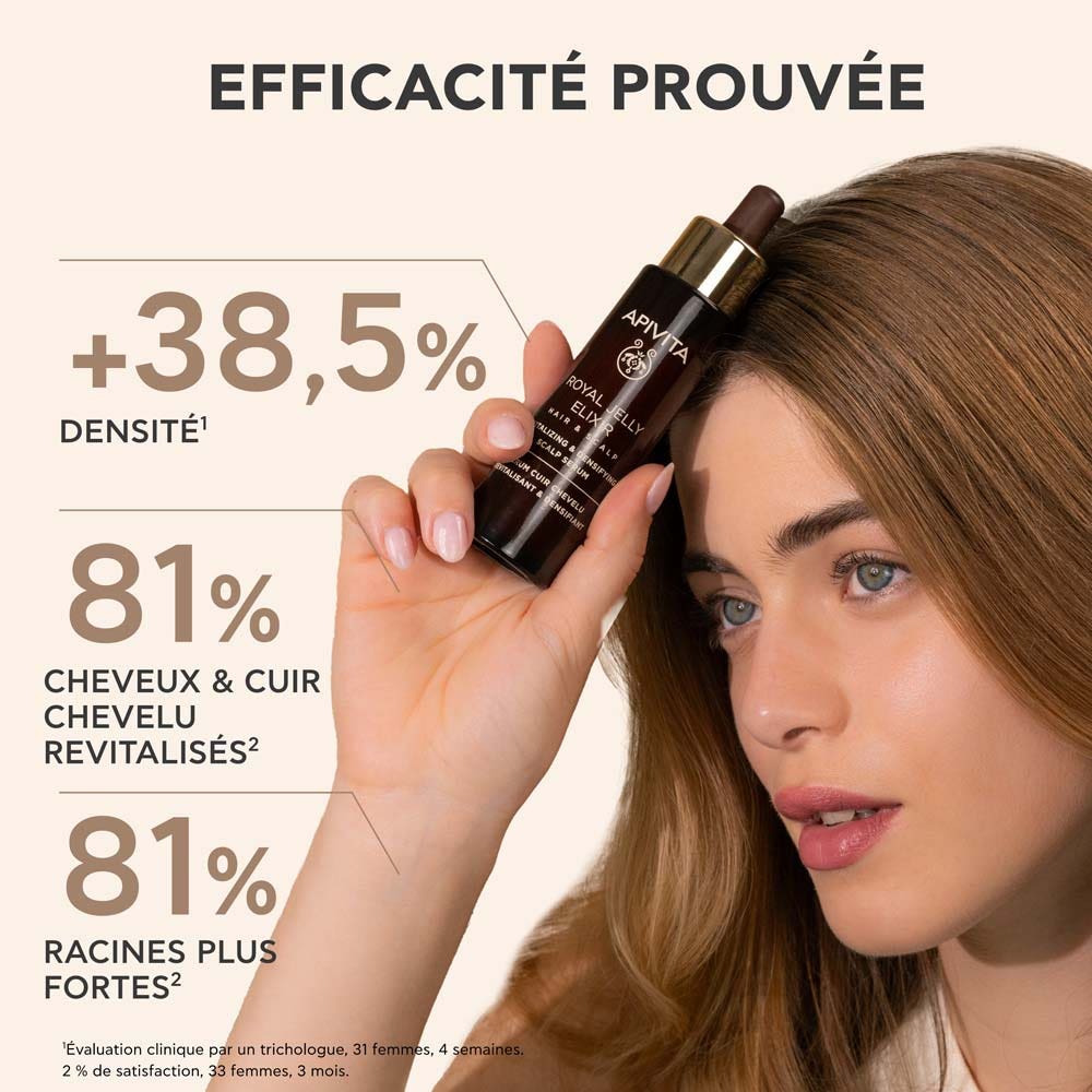 Apivita Royal Jelly Elixir Absolute Regenerating Hair Serum 50 ml (1.69fl oz)