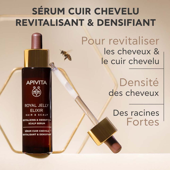 Apivita Royal Jelly Elixir Absolute Regenerating Hair Serum 50 ml (1.69fl oz)