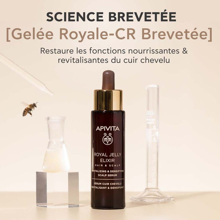 Apivita Royal Jelly Elixir Absolute Regenerating Hair Serum 50 ml (1.69fl oz)