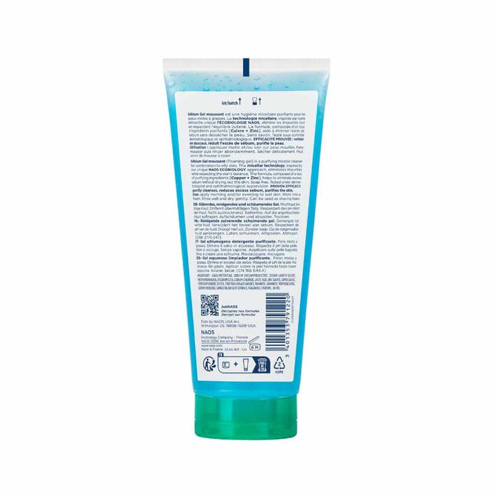 Bioderma Sebium Purifying Cleansing Foaming Gel combination to oily skin Peaux grasses 100ml (3.38fl oz)