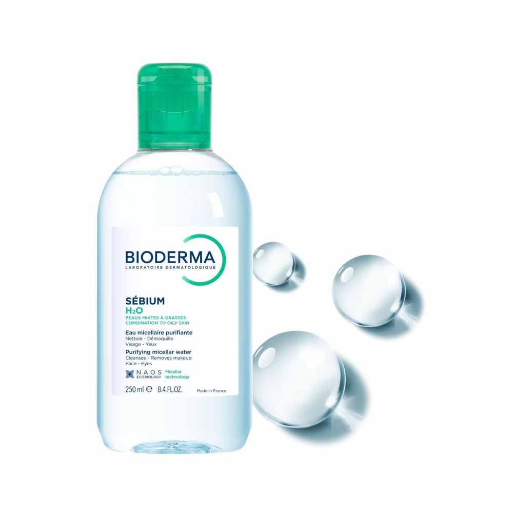 Bioderma Sebium H2O Purifying Cleansing Micelle Solution for Combination to Oily Skin