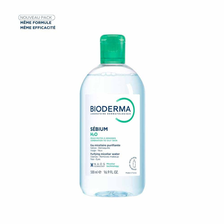Bioderma Sebium Purifying micellar water H2O for combination/oily skin 500ml (16.91fl oz)
