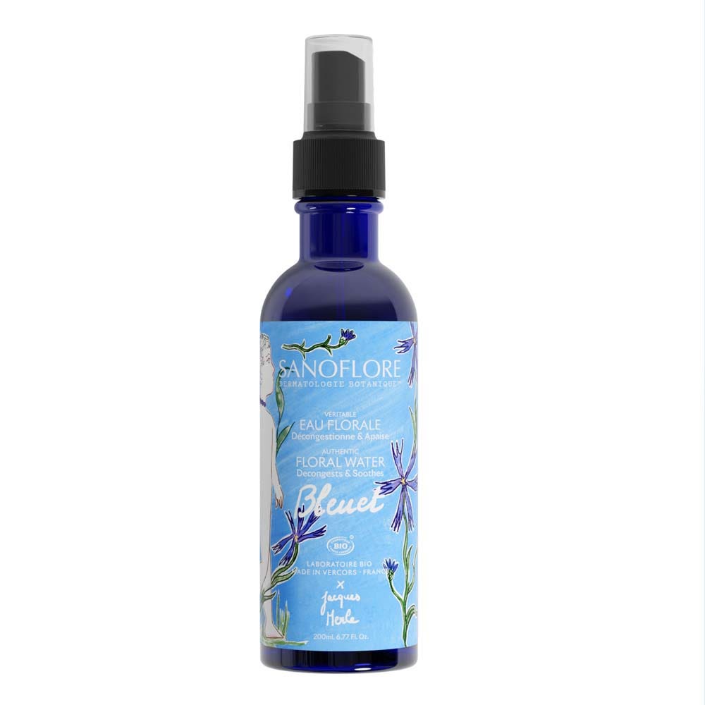 Sanoflore Eaux Florales Organic Cornflower Floral Water Tired Eyes 200ml (6.76fl oz)