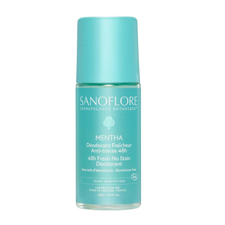 Sanoflore Deodorants Mint organic freshness and 48h anti-marks 50 ml (1.69fl oz)