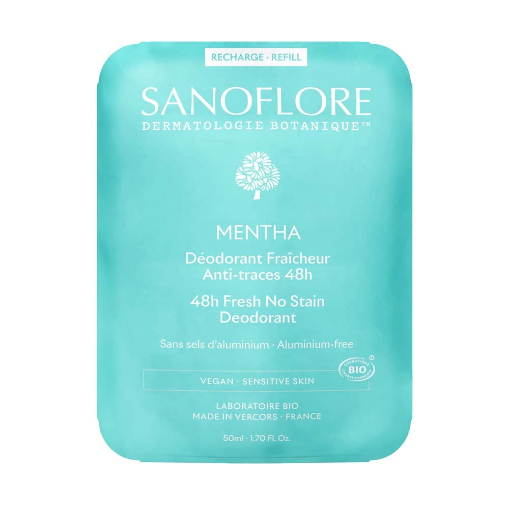 Sanoflore 48-hour Deodorants refill Mint 50ml (1.69fl oz)