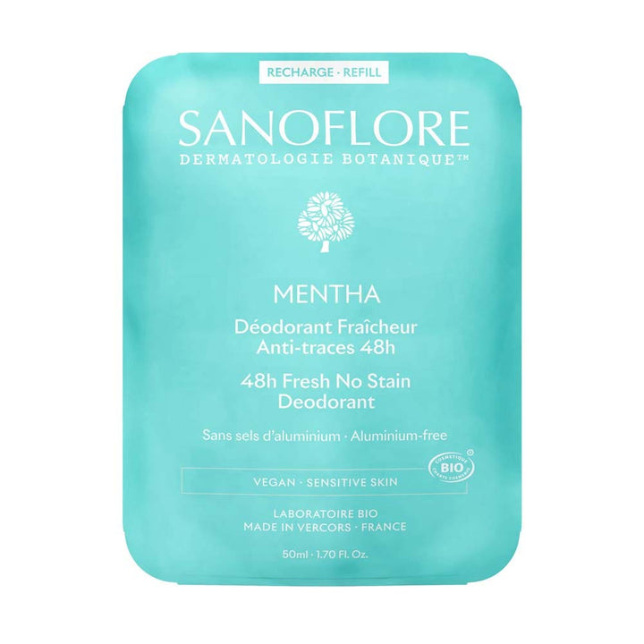 Sanoflore 48-hour Deodorants refill Mint 50ml (1.69fl oz)