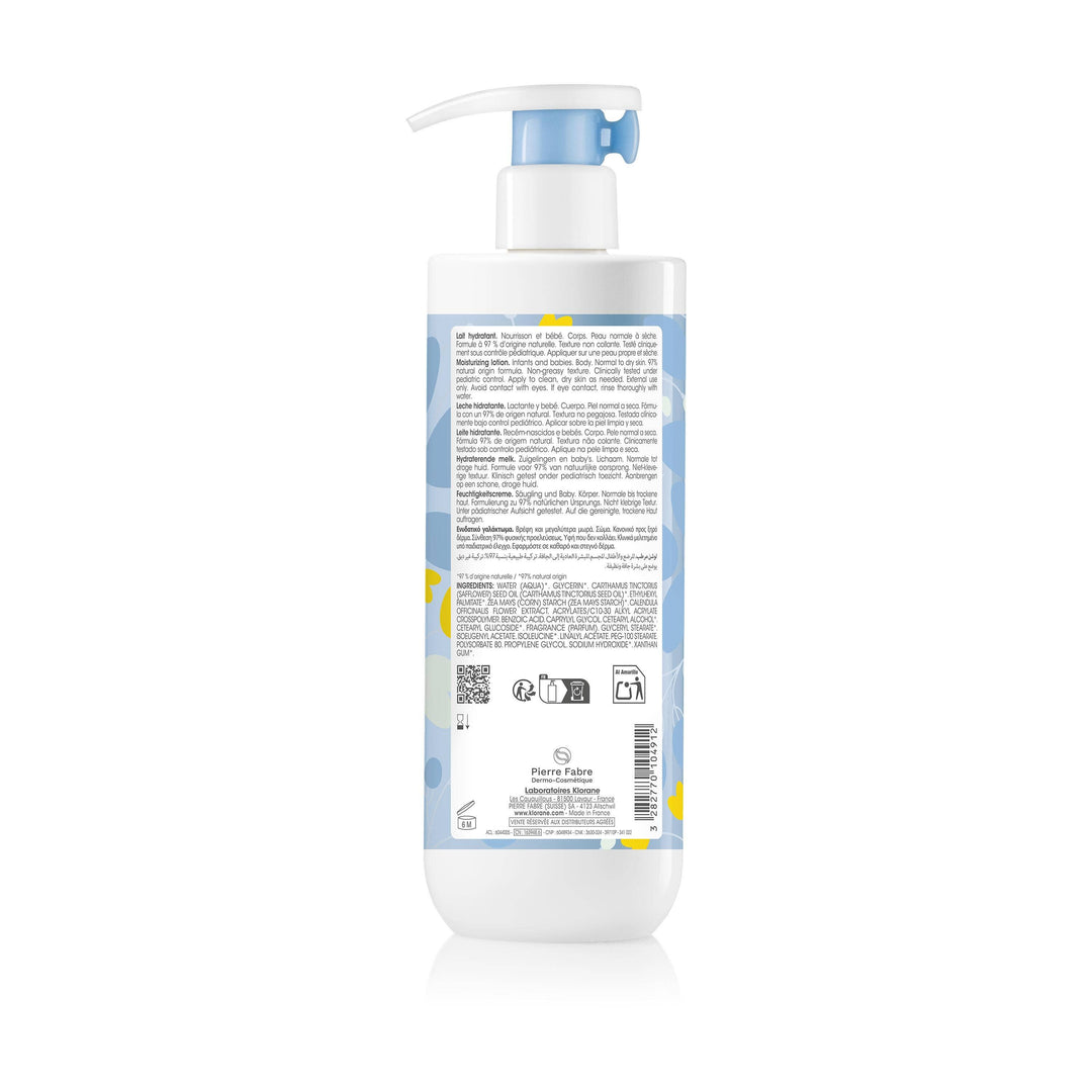 Klorane Baby Hydrating milk for normal to dry skin 500 ml (16.91fl oz)