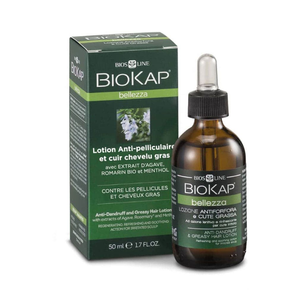 Biokap Belleza Anti-dandruffl lotion for oily hair 50 ml (1.69fl oz)