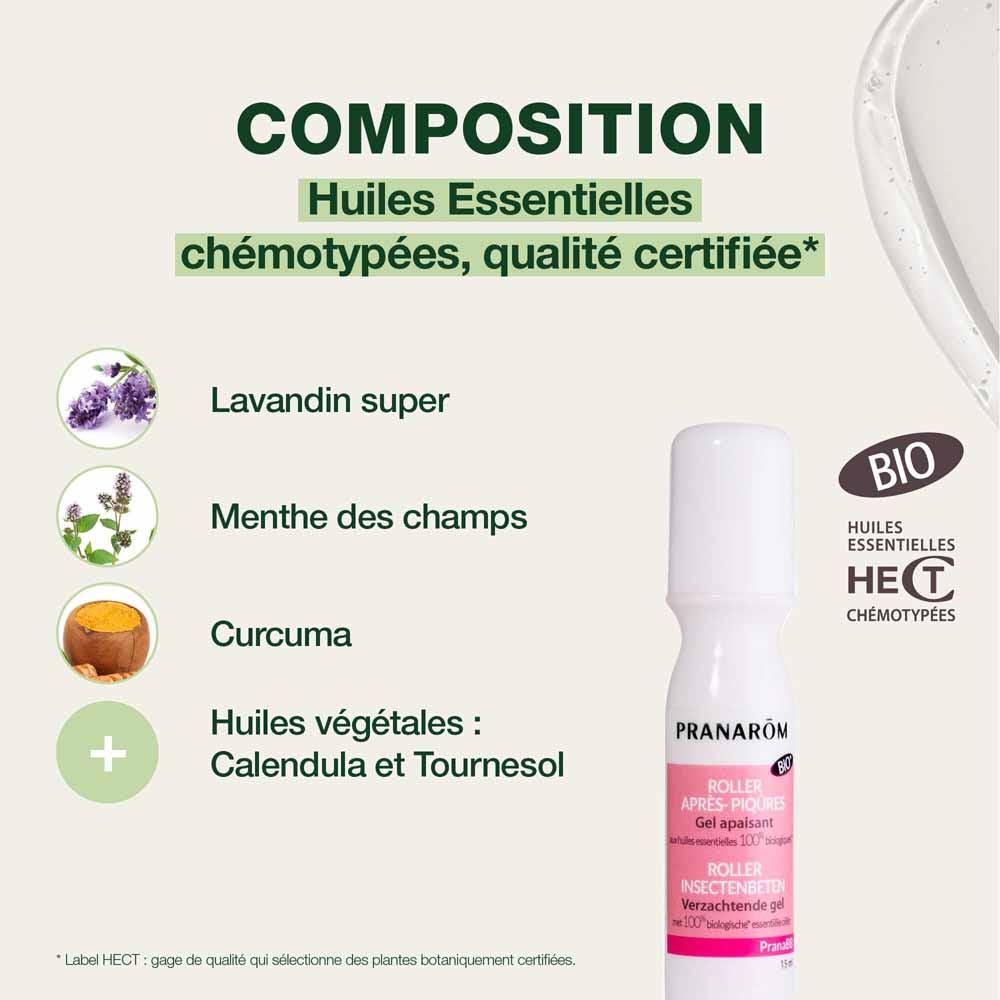 Pranarôm Pranabb Pranabb Organic Soothing Roller Gel 15ml (0.51fl oz)