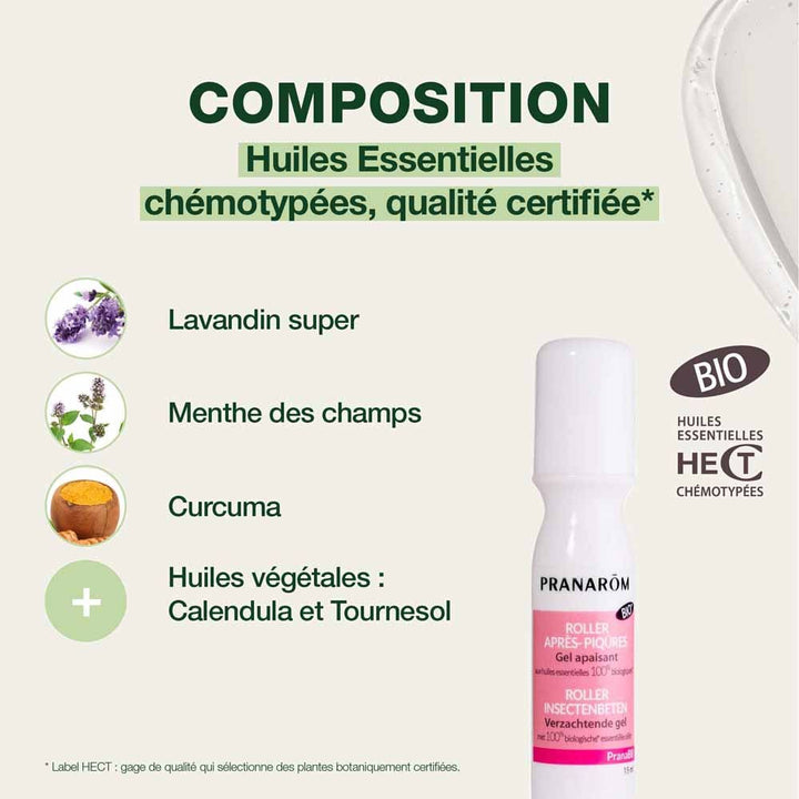 Pranarôm Pranabb Pranabb Organic Soothing Roller Gel 15ml (0.51fl oz)