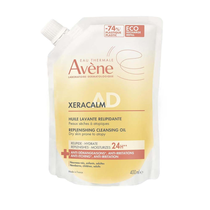 Avène Xeracalm A.D Relipidating cleansing oil 400 ml (13.53fl oz)