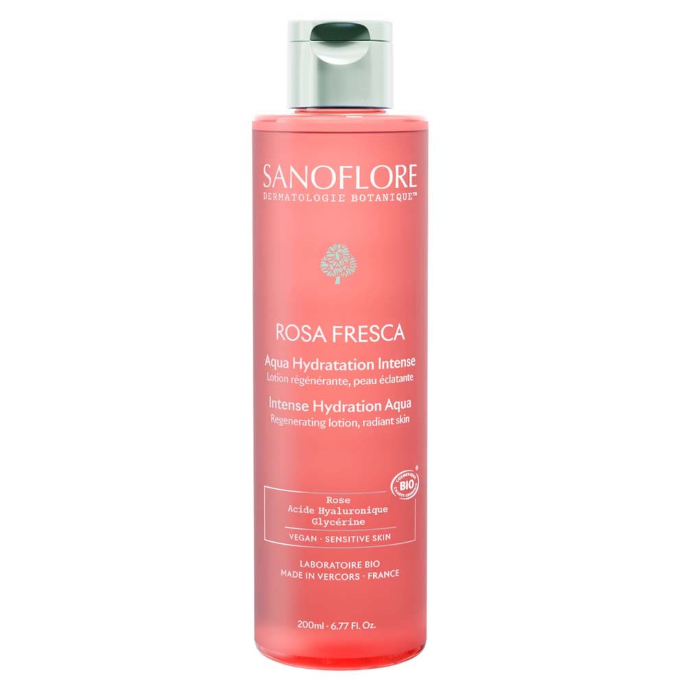 Sanoflore Aqua Rosa Organic Botanical Essence Beauty Freshness 200ml (6.76fl oz)
