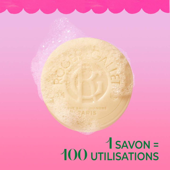 Roger & Gallet Rose Perfumed Soap Plant Base 3x100 g (3.53oz)