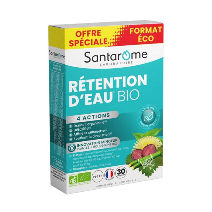 Santarome Water retention organic detox & slimming