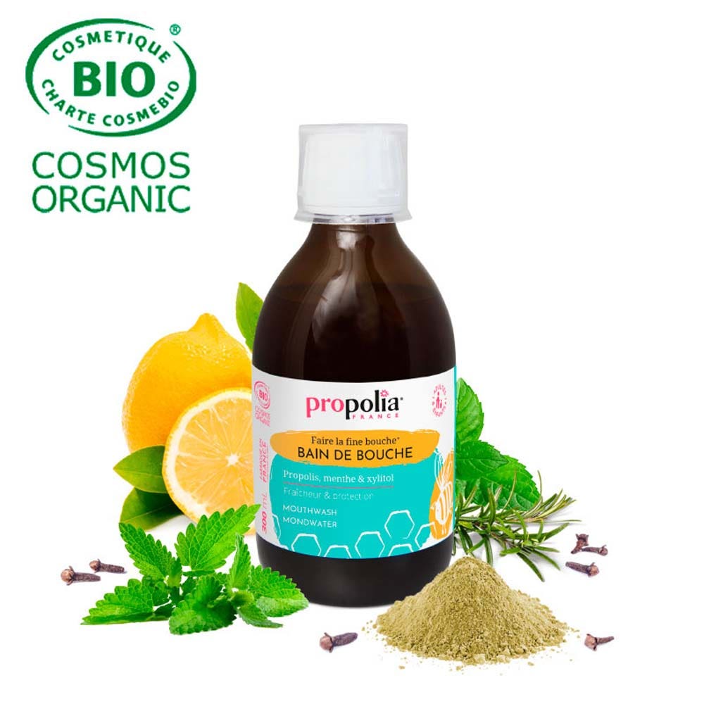 Propolia Organic Mouthwash Faire La Fine Bouche 300 ml (10.14fl oz)