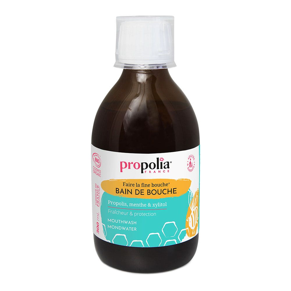 Propolia Organic Mouthwash Faire La Fine Bouche 300 ml (10.14fl oz)