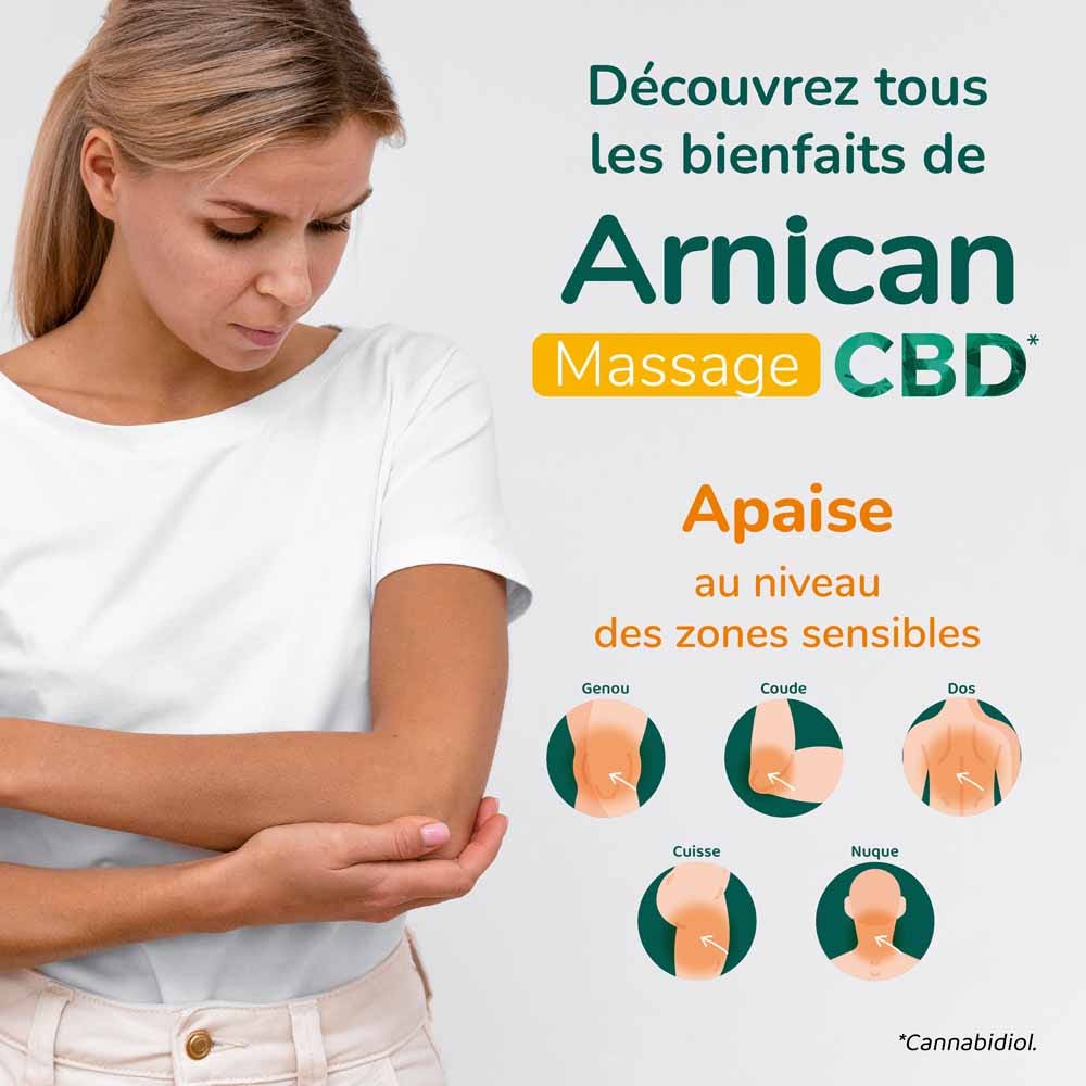 Arnican CBD massage cream 60 ml (2.03fl oz)