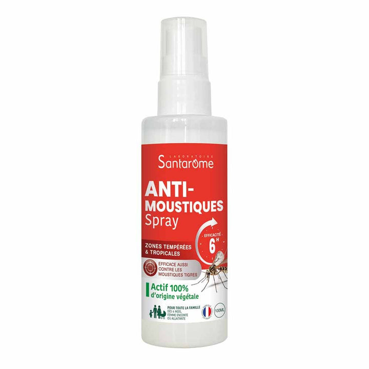 Santarome Anti-Mosquito Spray Temperate and tropical zones 100ml (3.38fl oz)