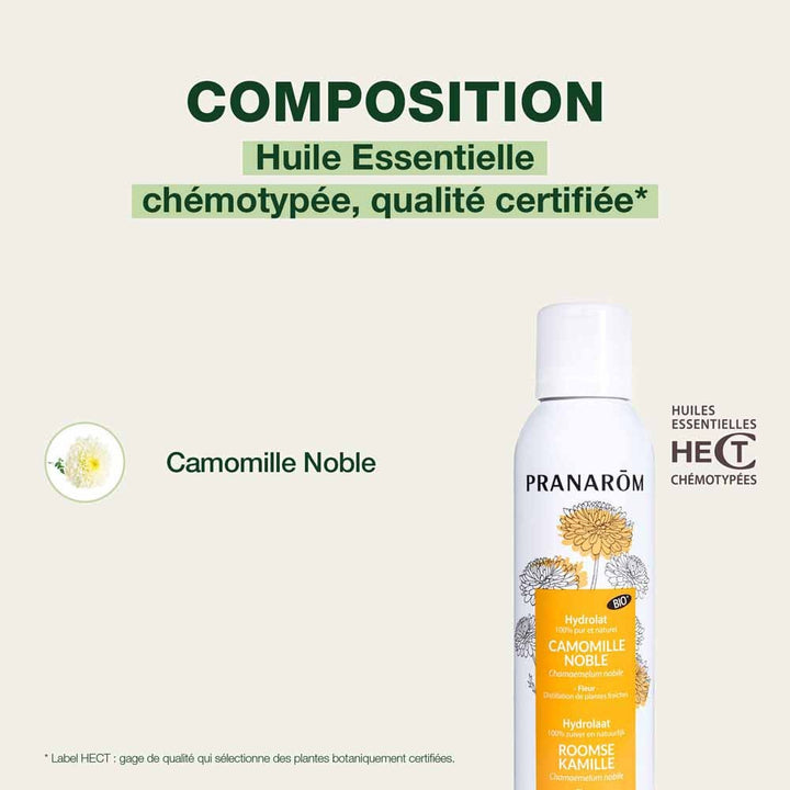 Pranarôm Les Hydrolats Chamomile Noble Bioes Sensitive Skin 150ml (5.07fl oz)