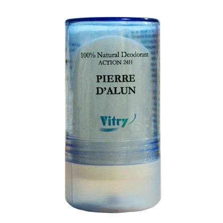 Vitry Déodorant Pierre d'Alun 100% Naturelle 120g 