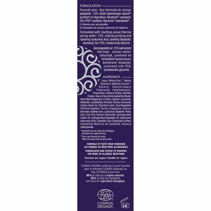 Eau thermale Jonzac Man Organic aftershave balm gel 50 ml (1.69fl oz)