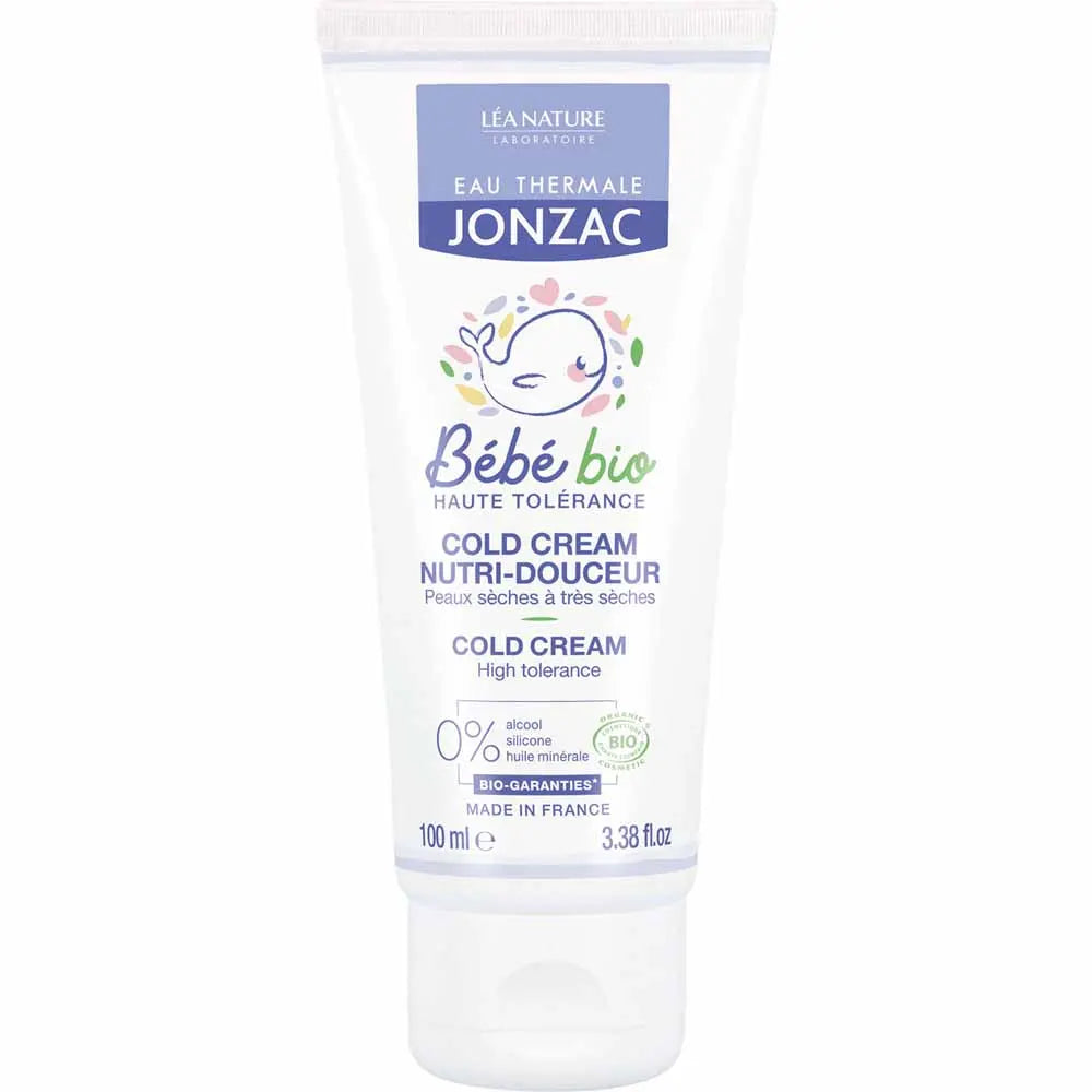 Eau thermale Jonzac Bebe Nutri Douceur Crème Cold Cream visage et corps 100ml
