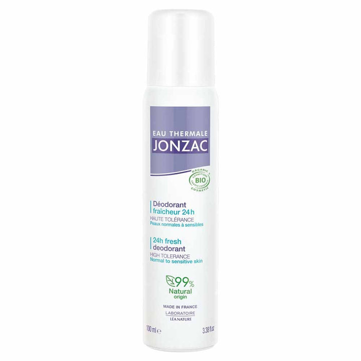 Eau thermale Jonzac 24h freshness high-tolerance deodorant 100ml (3.38fl oz)