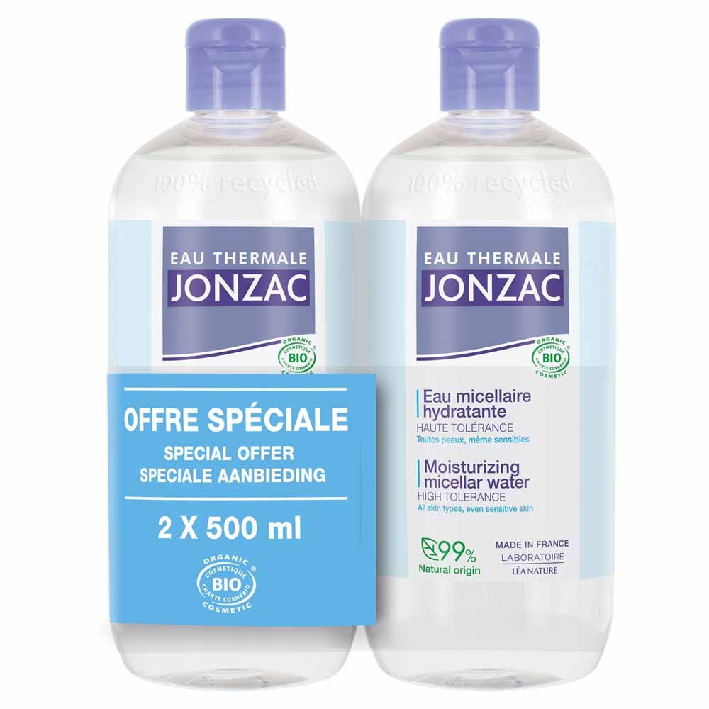 Eau thermale Jonzac REhydrate Hydrating organic micellar water Rehydrate 2x500ml (16.91fl oz)