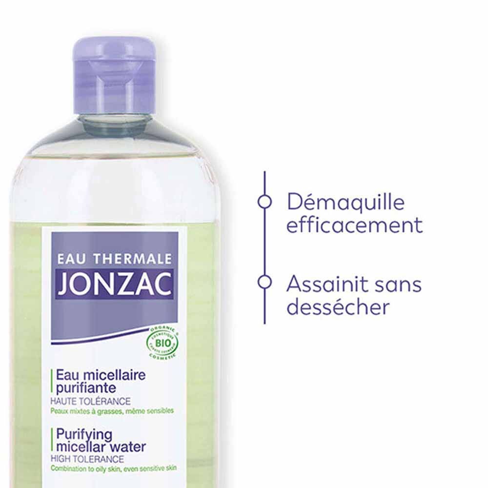 Eau thermale Jonzac Pure Purifying micellar water for combination to oily skin 500 ml (16.91fl oz)