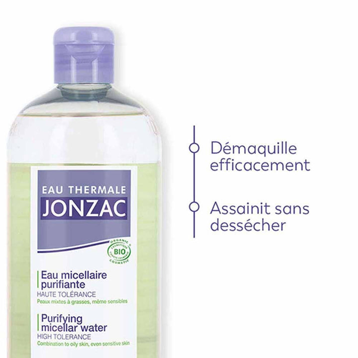 Eau thermale Jonzac Pure Purifying micellar water for combination to oily skin 500 ml (16.91fl oz)