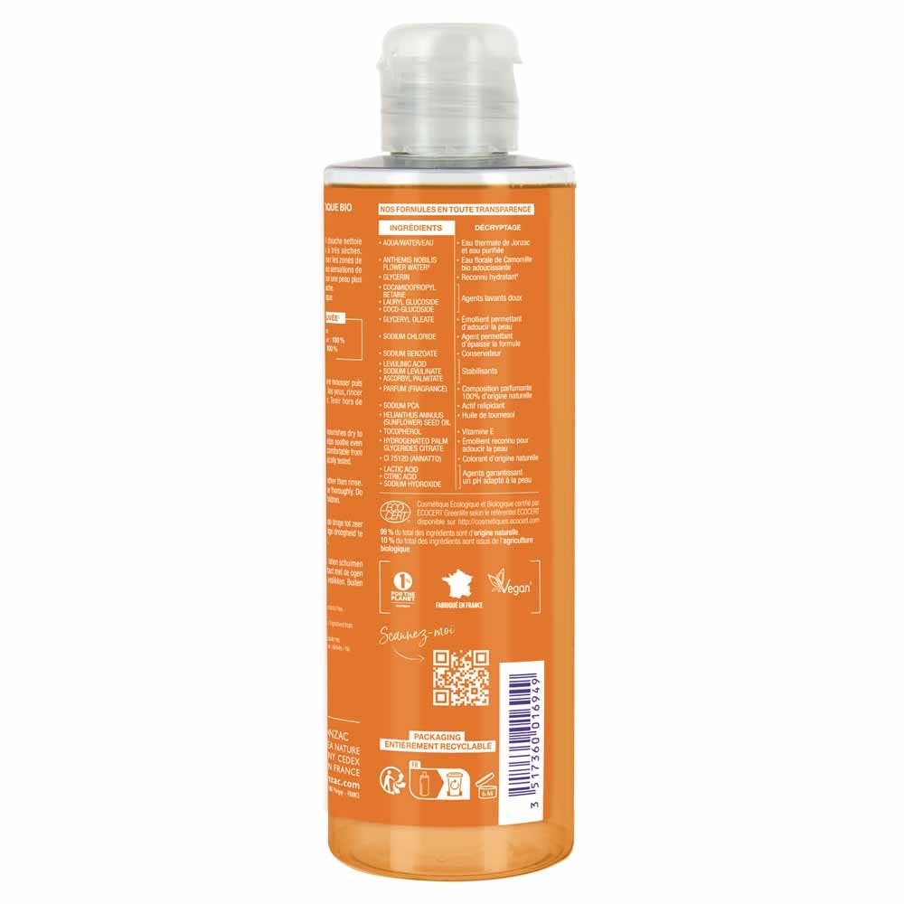 Eau thermale Jonzac Nourishing Organic Extra-Rich Shower Gel 250ml (8.45fl oz)