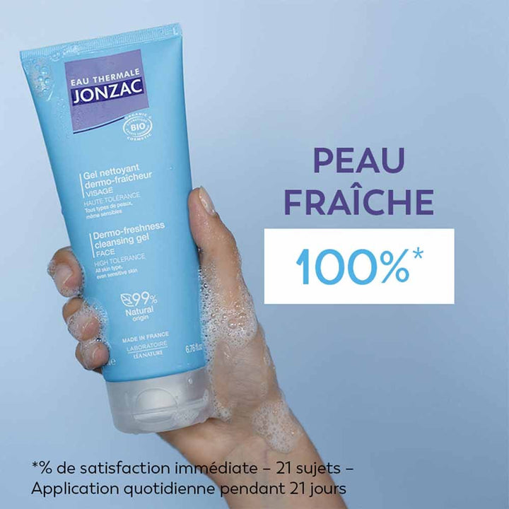 Eau Thermale Jonzac Dermo-Freshness Cleansing Gel 200ml (6.76 fl oz)