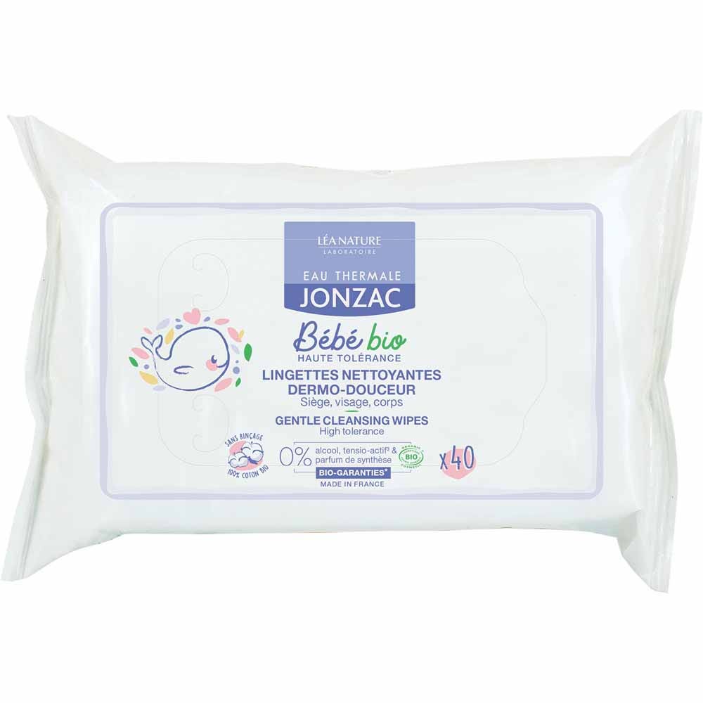 Eau thermale Jonzac Baby Organic Gentle Cleansing Wipes 200g