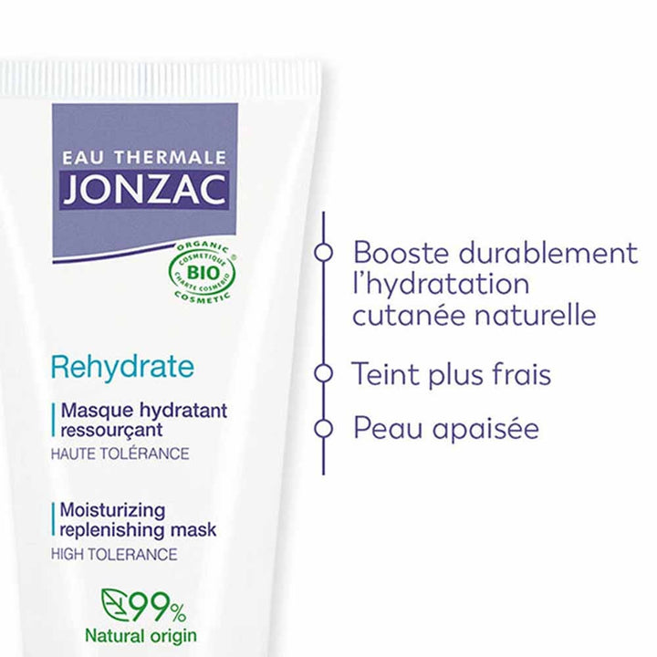 Eau Thermale Jonzac Organic Rehydration de régénération masque 50 ml (1,69fl oz)