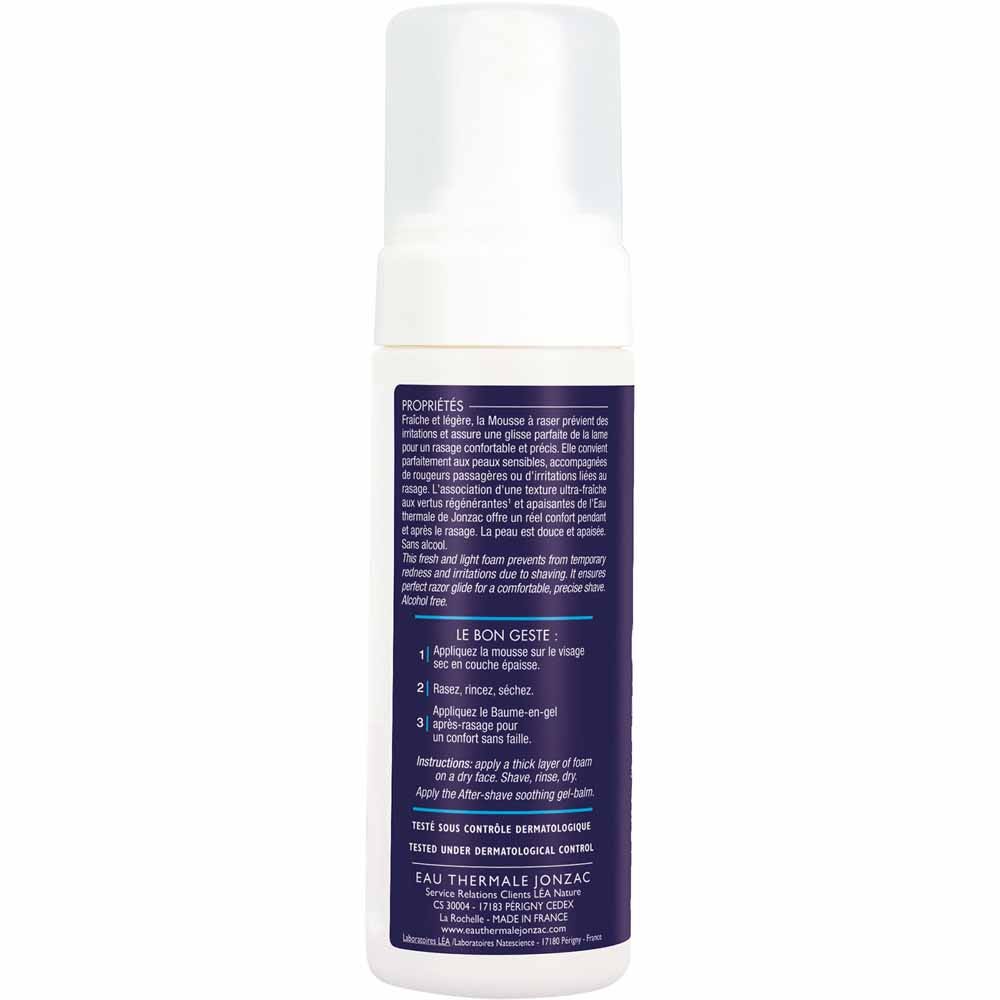Eau thermale Jonzac Man Organic anti-irritation shaving foam for men 150ml (5.07fl oz)