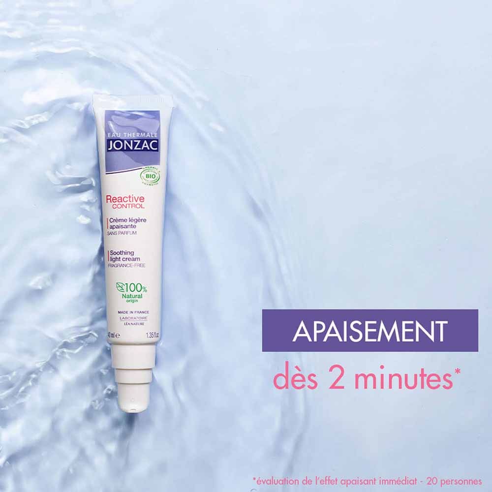 Eau thermale Jonzac Reactive Control Soothing light cream 40 ml (1.35fl oz)