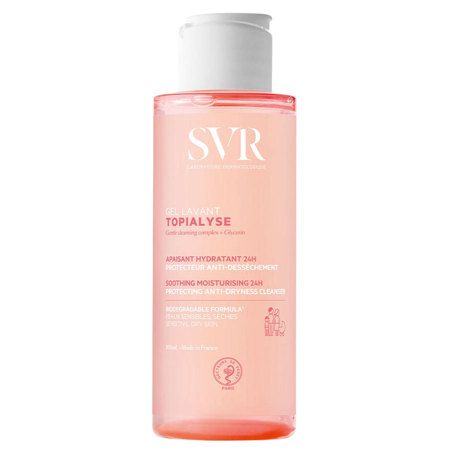 Svr Topialyse Soothing hydrating body wash 100ml (3.38 fl oz)