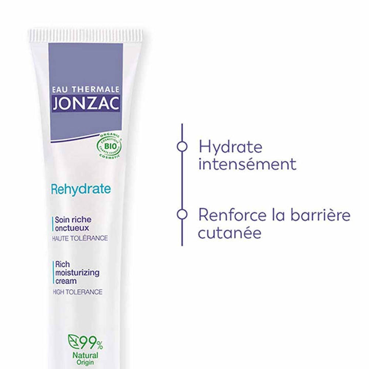 Eau thermale Jonzac REhydrate Rich nourishing cream normal to dry/sensitive skin 50ml (1.69fl oz)