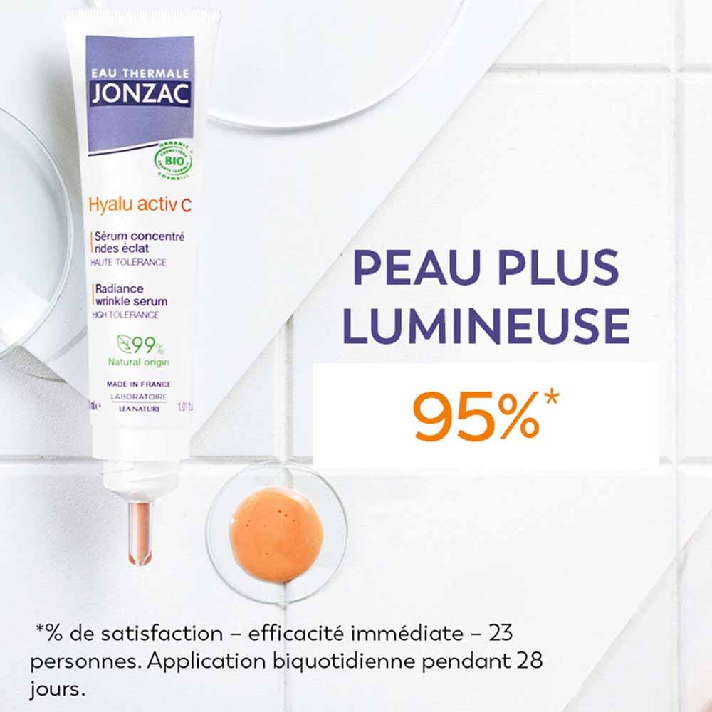 Eau Thermale Jonzac Hyalu activ C Concentré sérique anti-rides et rayonnement 30 ml (1,01fl oz)