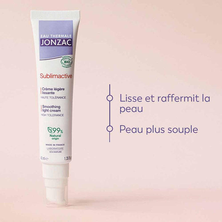Eau thermale Jonzac Sublimactive High-Tolerance Smoothing Light Cream 40ml (1.35fl oz)