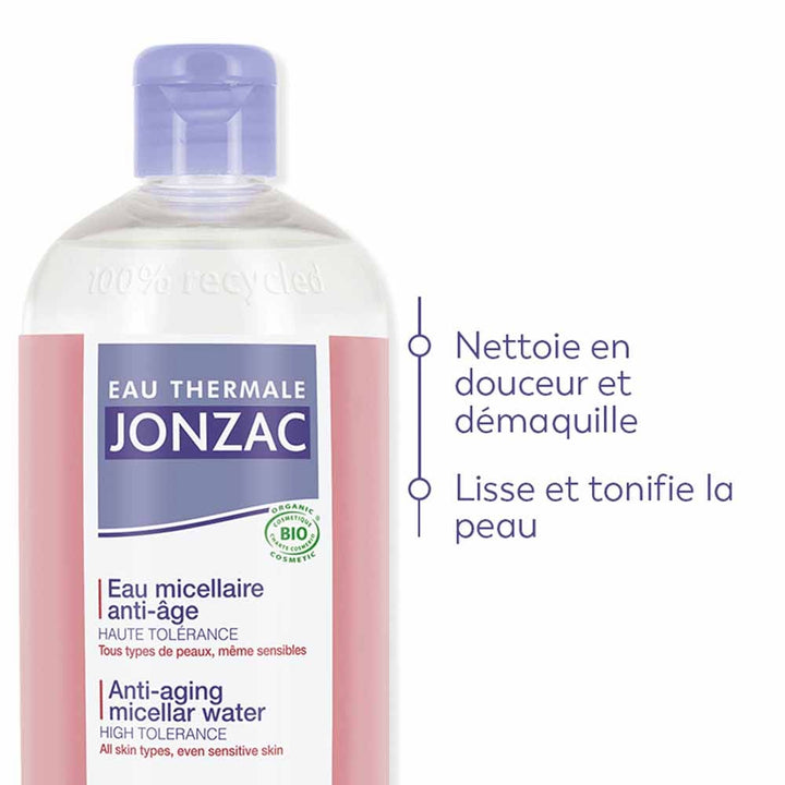 Eau thermale Jonzac Sublimactive Organic Anti-aging Micellar Water 500ml (16.90fl oz)