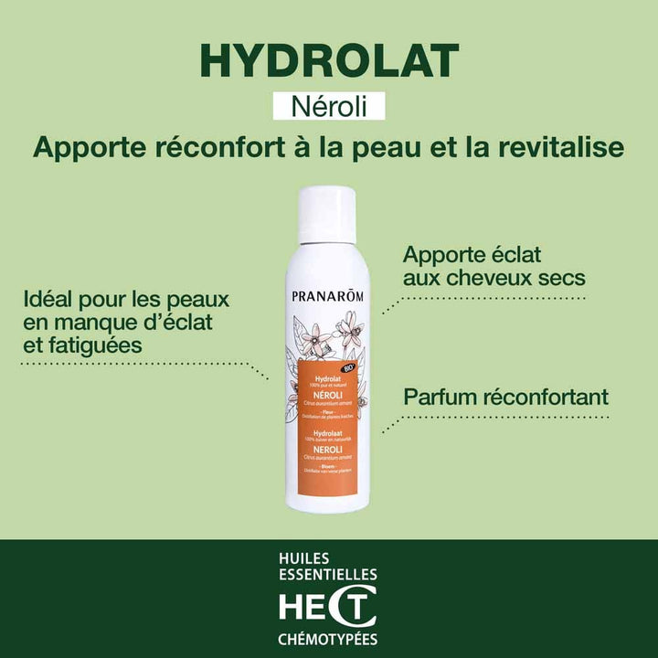 Pranarôm Les Hydrolats Neroli Bioes Dull and Tired Skin 150ml (5.07fl oz)