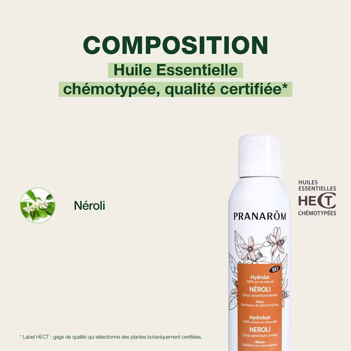 Pranarôm Les Hydrolats Neroli Bioes Dull and Tired Skin 150ml (5.07fl oz)