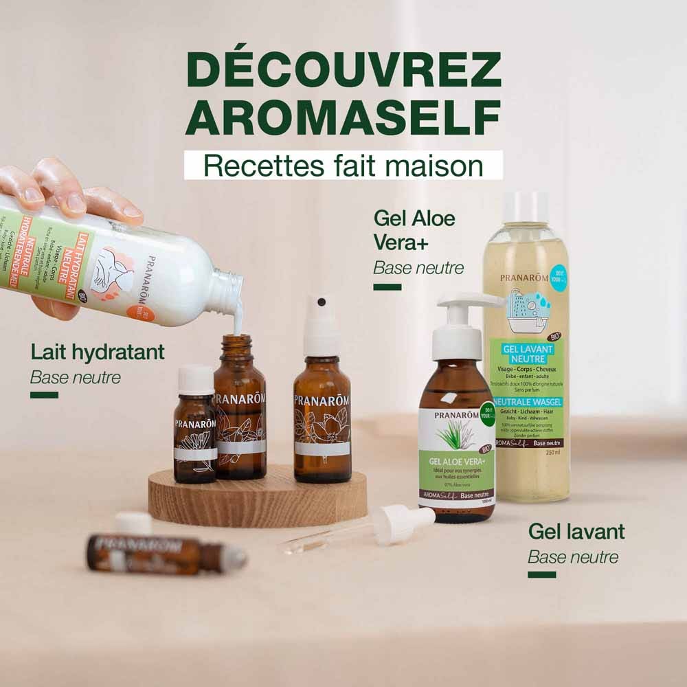 Pranarôm Aromaself Neutral organic cleansing gel Face, Body and Hair 250ml (8.45fl oz)