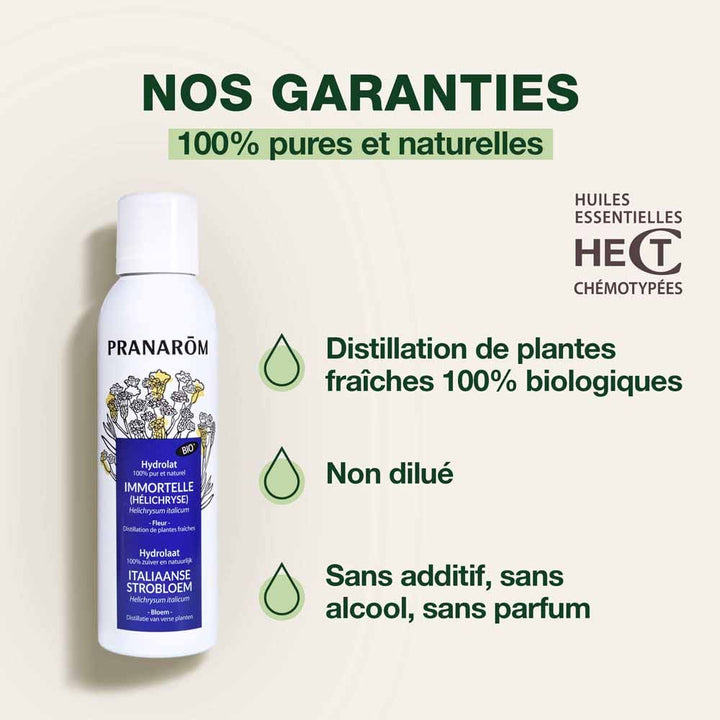 Pranarm Hydrosol of Organic Immortelle Helichrysum 150ml (5.07fl oz)