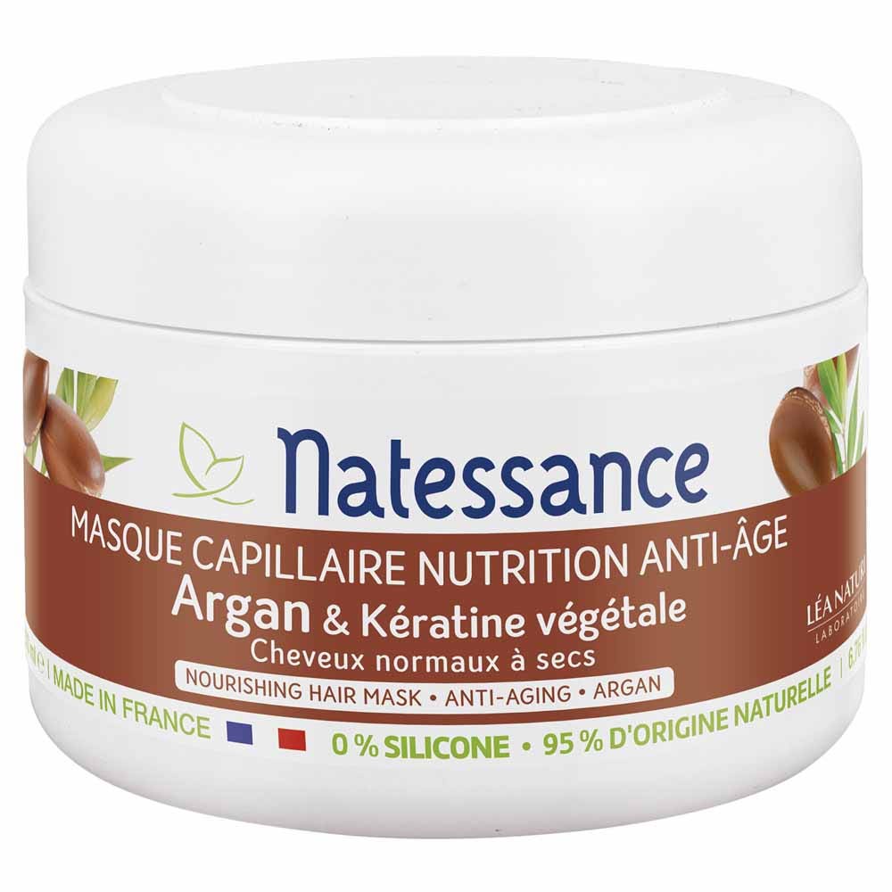 Natessance Capillary Vegetal Keratin Mask 200 ml (6.76fl oz)